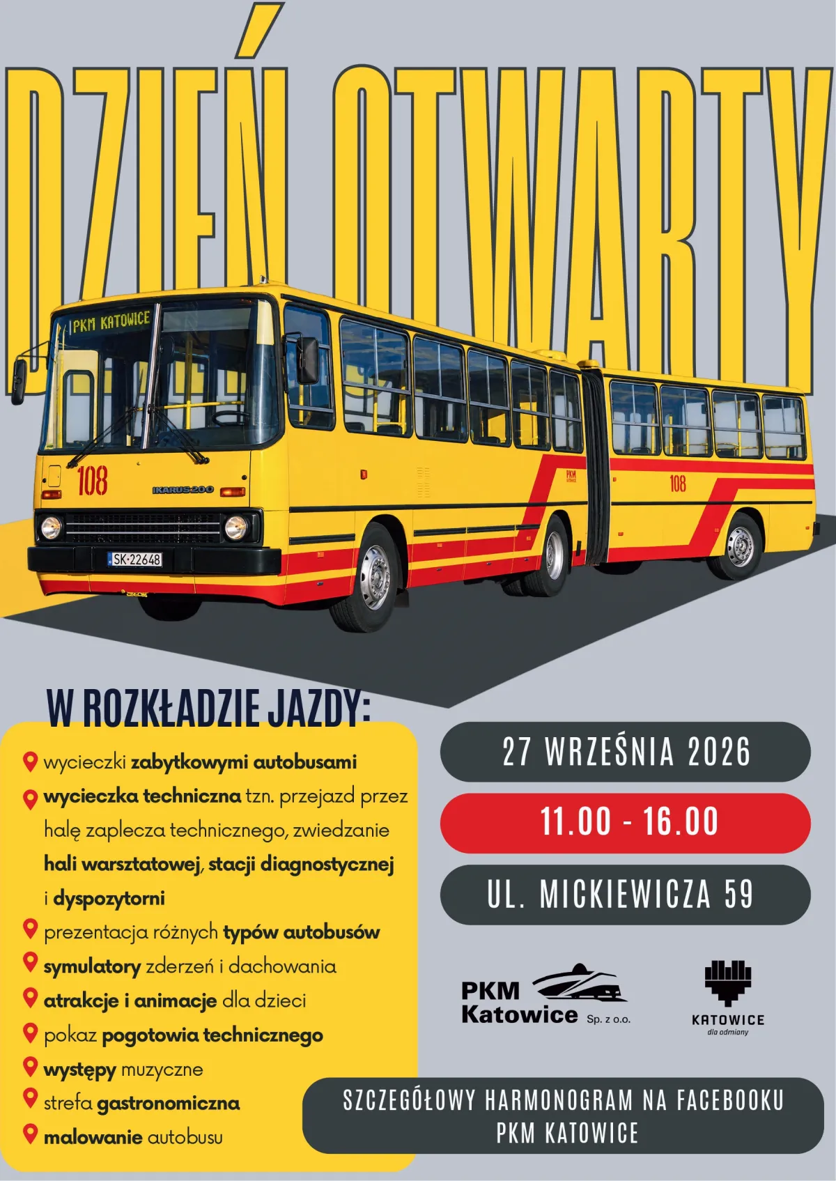 Zdjęcie: PKM Katowice otwiera zajezdnię. Będzie można zajrzeć za kulisy autobusowego świata