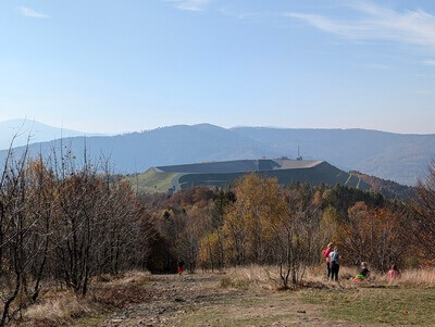 Trzonka i Kiczera w Beskidzie Małym