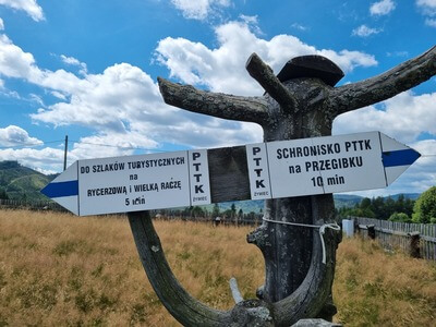 Wielka Rycerzowa i Przełęcz Przegibek